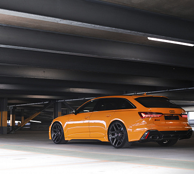 Фото дисков Vossen EVO-4R на Audi A/RS 6 (C8)
