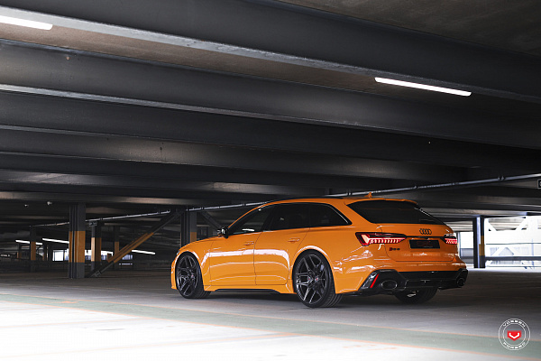Фото дисков Vossen EVO-4R Глянцевый графит на Audi A/RS 6 (C8)