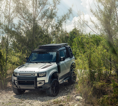 Фото дисков Vossen HF-5 на Land Rover Defender II