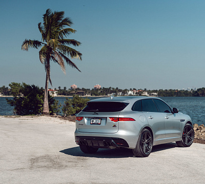 Фото дисков Vossen HF-1 на Jaguar F-Pace