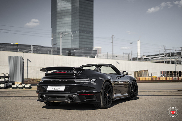 Фото дисков Vossen S21-01 Сатиновый темный лак на Porsche 911 VIII