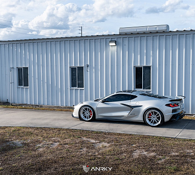 Фото дисков Anrky AN24 на Chevrolet Corvette C8