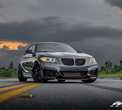 Фото дисков MRR FS01 на BMW 2/M2 (F22/F87)