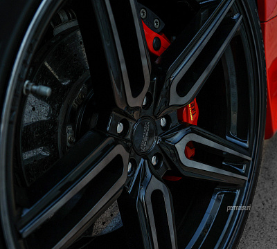 Фото дисков Vossen HF-1 на Ferrari 458