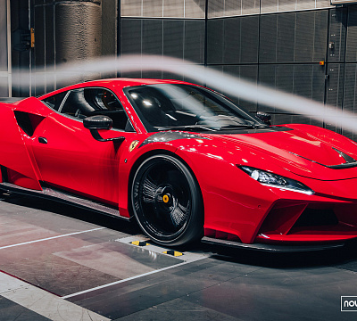 Фото дисков NOVITEC NF10 на Ferrari F8