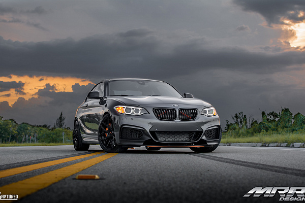 Фото дисков MRR FS01 Черный глянец на BMW 2/M2 (F22/F87)