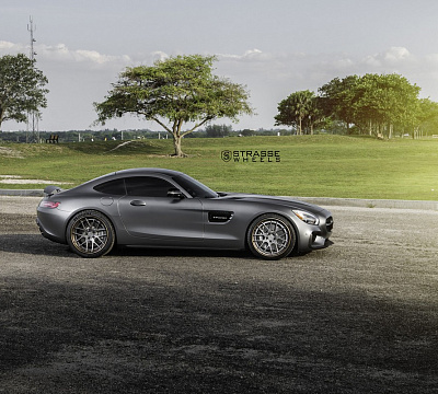 Фото дисков Strasse Wheels SM7 Deep Concave FS на Mercedes-Benz AMG GT I