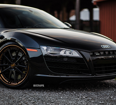 Фото дисков Strasse Wheels SV1 Deep Concave FS на Audi R8 (Typ 42)