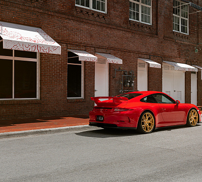 Фото дисков Vossen HF-5 на Porsche 911 VII