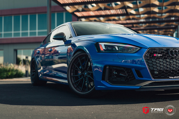 Фото дисков Vossen M-X4T (3-Piece) Черный сатин на Audi A/S/RS 5 (F5)