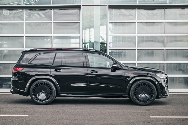 Фото дисков BRABUS Monoblock M (Platinum Edition) Черный глянец на Mercedes-Benz GLS (X167)