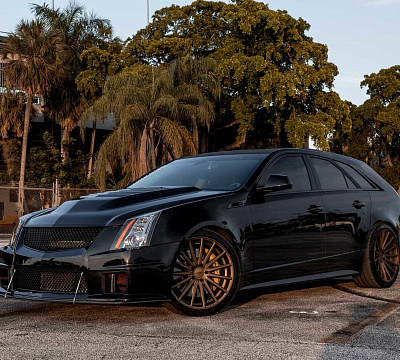Фото дисков Vossen VFS-2 на Cadillac CTS II