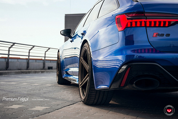 Фото дисков Vossen M-X5 Сатиновая бронза на Audi A/RS 6 (C8)