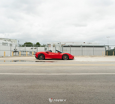 Фото дисков Anrky AN12 на Ferrari F8