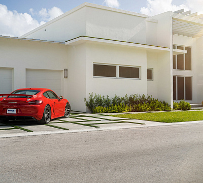 Фото дисков Vossen ML-X2 на Porsche Cayman II