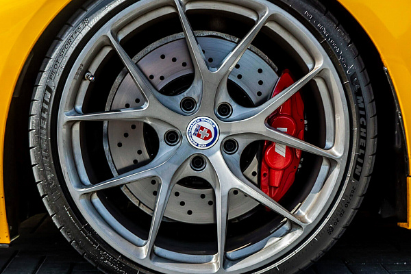 Фото дисков HRE P101 Глянцевый тонированный лак на BMW 4/M4 (F32/F82)