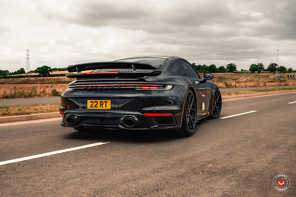 Фото дисков Vossen S21-01 Черный сатин на Porsche 911 VIII