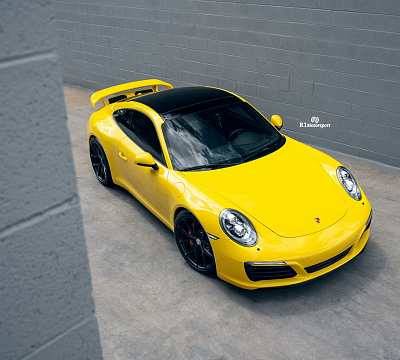 Фото дисков HRE P101 на Porsche 911 VII