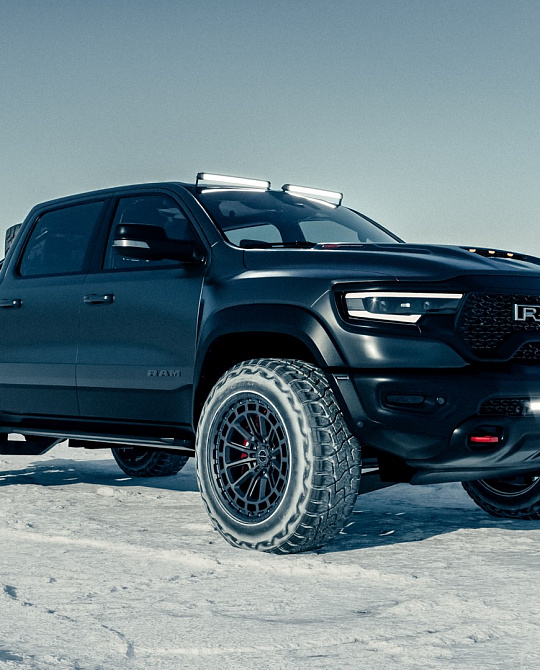 Фото дисков BX03-M Черный сатин на Ram 1500 V