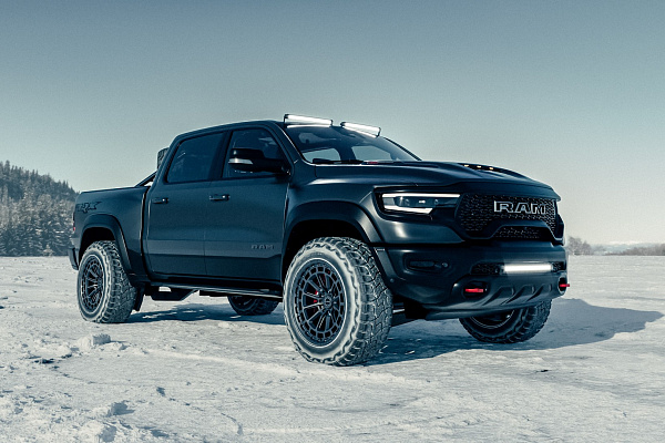 Фото дисков Brixton Forged BX03-M Черный сатин на Ram 1500 V