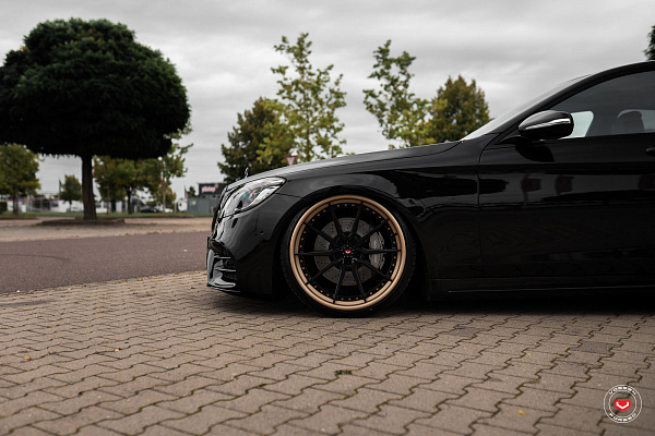 Фото дисков Vossen M-X2 (3-Piece) Черный сатин на Mercedes-Benz S-Class (W222, C217)