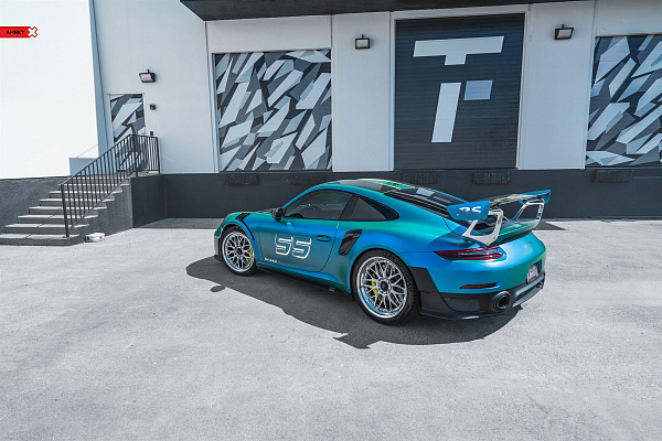 Фото дисков Anrky RS1 Полированный лак на Porsche 911 VII