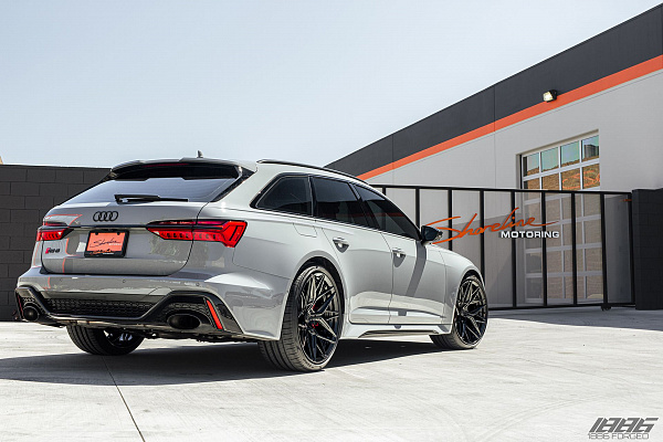 Фото дисков 1886 Wheels G009 Черный глянец на Audi A/RS 6 (C8)