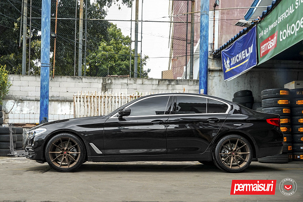 Фото дисков Vossen EVO-2 Сатиновая бронза на BMW 5/M5 (G30/F90)