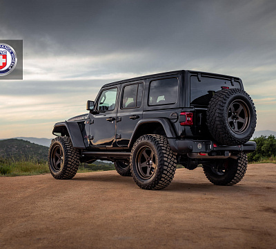 Фото дисков HRE 527 на Jeep Wrangler IV (JL)