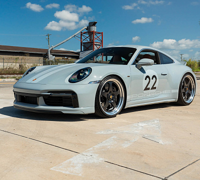 Фото дисков HRE 527 на Porsche 911 VIII