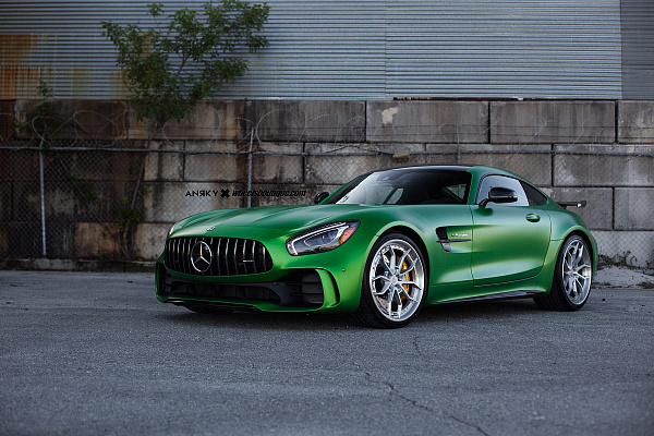 Фото дисков Anrky AN31 Глянцевый лак на Mercedes-Benz AMG GT I