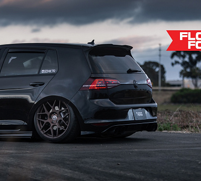 Фото дисков HRE FF01 на Volkswagen Golf VII