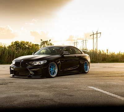 Фото дисков Anrky RS2 на BMW 2/M2 (F22/F87)