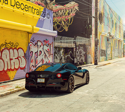 Фото дисков Vossen EVO-2R на Ferrari F12