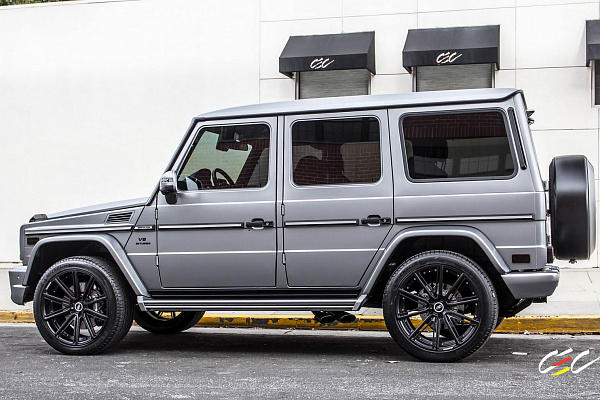 Фото дисков CEC C25 Черный сатин на Mercedes-Benz G-Class II