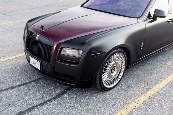 Фото дисков Asanti TIARA Полированный лак на Rolls-Royce Ghost I