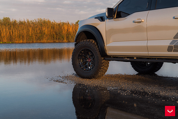 Фото дисков Vossen HFX-1 (6-Lug) Черный сатин на Ford F-150 XIV
