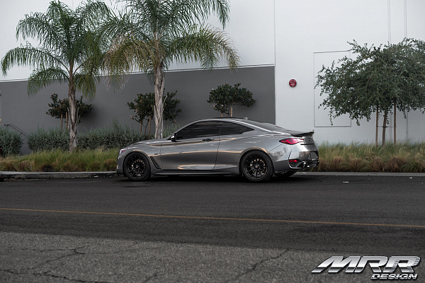 Фото дисков MRR GF6 Черный глянец на Infiniti Q50