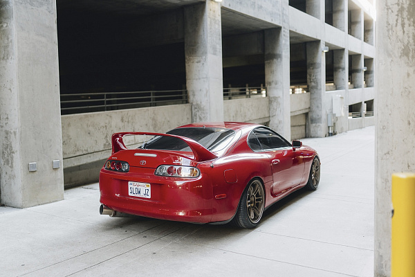 Фото дисков Rotiform RPS Сатиновая бронза на Toyota Supra A80