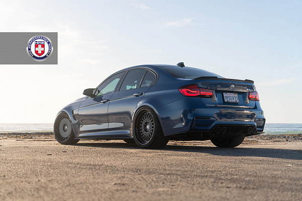 Фото дисков HRE 935 Черный сатин на BMW 3/M3 (F3x/F80)
