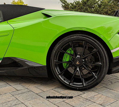 Фото дисков HRE P204 на Lamborghini Huracan