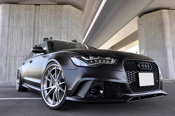 Фото дисков HRE S101 Глянцевый тонированный лак на Audi A/RS 6 (C7)