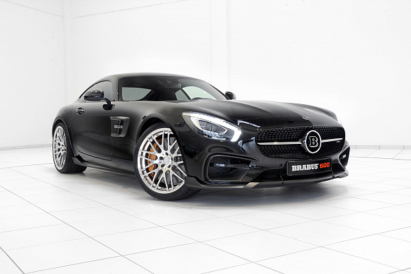 Фото дисков BRABUS Monoblock F (Platinum Edition) Полированный лак на Mercedes-Benz AMG GT I