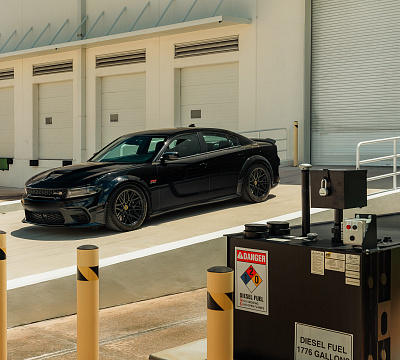 Фото дисков Vossen HF-7 на Dodge Charger VII