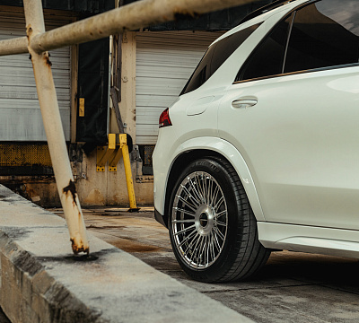 Фото дисков Vossen HF-8 на Mercedes-Benz GLE II