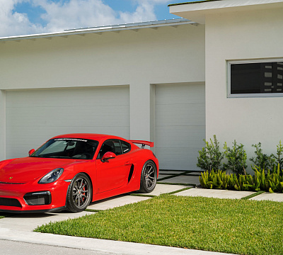 Фото дисков Vossen ML-X2 на Porsche Cayman II