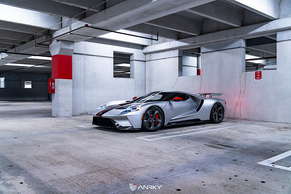 Фото дисков Anrky XR-305 Сатиновый графит на Ford GT II