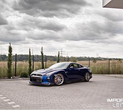 Фото дисков HRE R101 Lightweight на Nissan GT-R