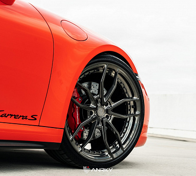 Фото дисков Anrky AN21 на Porsche 911 VIII