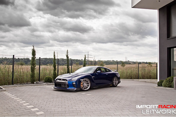 Фото дисков HRE R101 Lightweight Глянцевый тонированный лак на Nissan GT-R